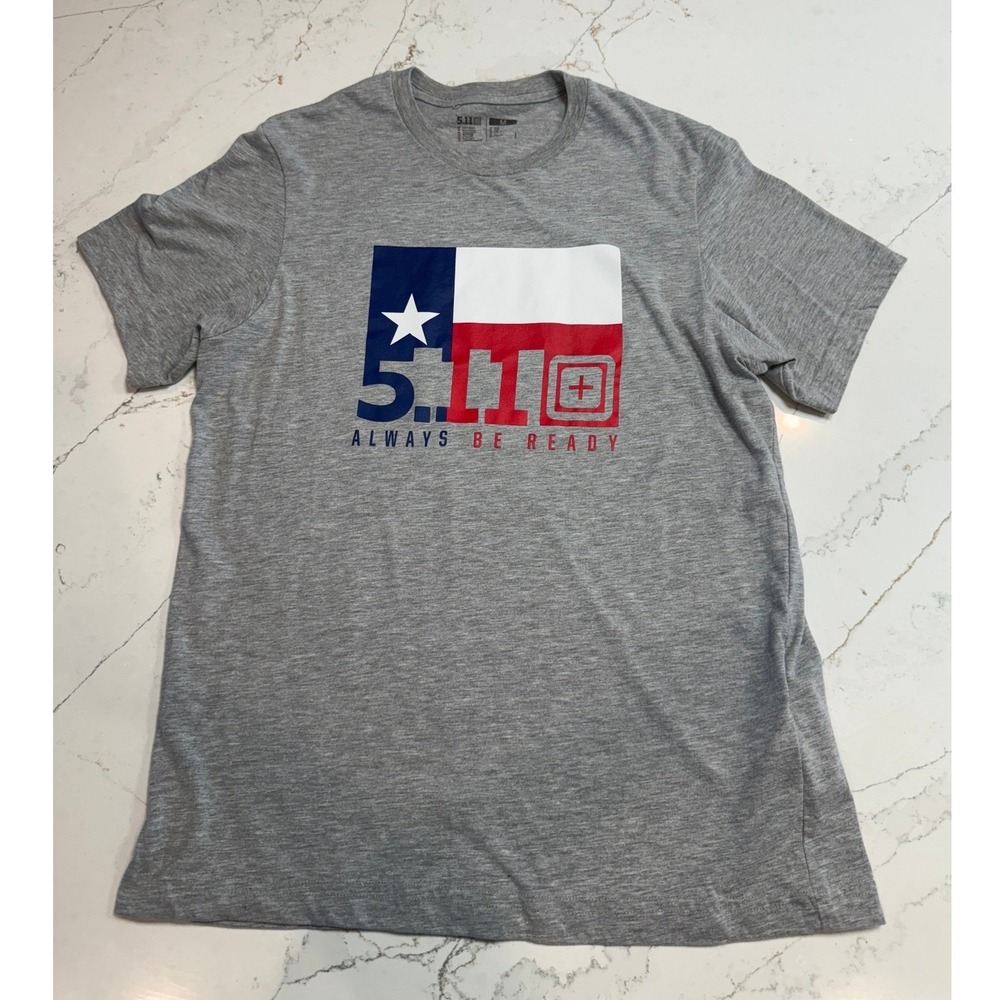 5.11 Texas Flag Knock‎ Out Tee Size Medium